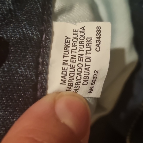 French Connection High Waist Ankle Jeans Blue Size 8 - Picture 11 of 11